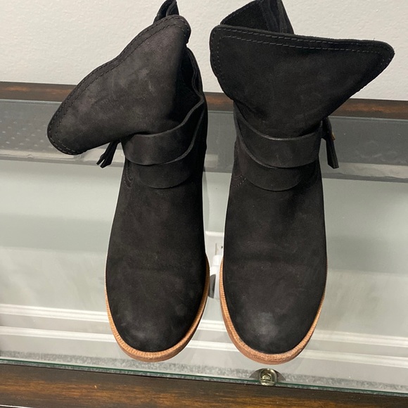 Ugg Block Heel Booties - Picture 1 of 4